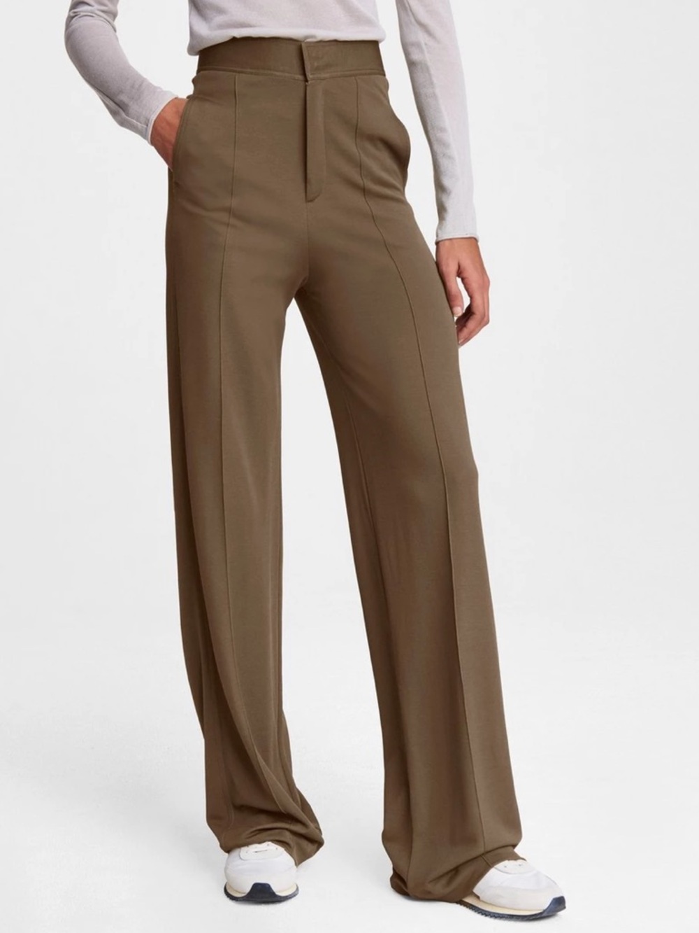 Rag & Bone Studio Jersey Trouser Warm Taupe